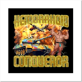 Hemorrhoid Conqueror Weird Dank Posters and Art